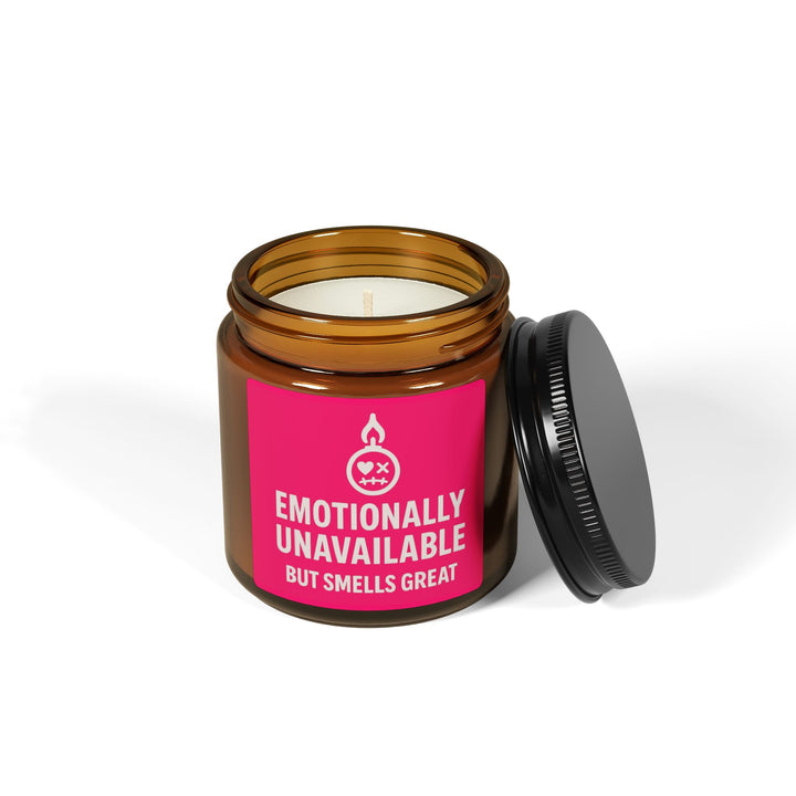 Emotionally Unavailable (But Smells Great) – Funny Scented Soy Candle