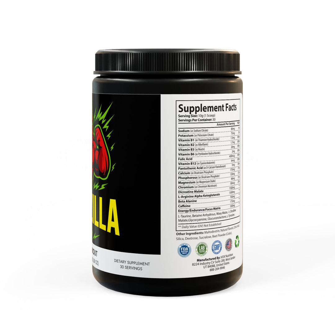 Bulkzilla – Savage Strength Pre-Workout