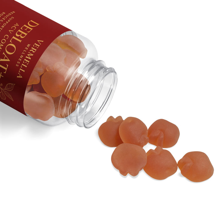 Debloat+ ACV Complex, Apple Cider Vinegar Gummies — Supports Digestion, Reduces Water Retention, Boosts Metabolism