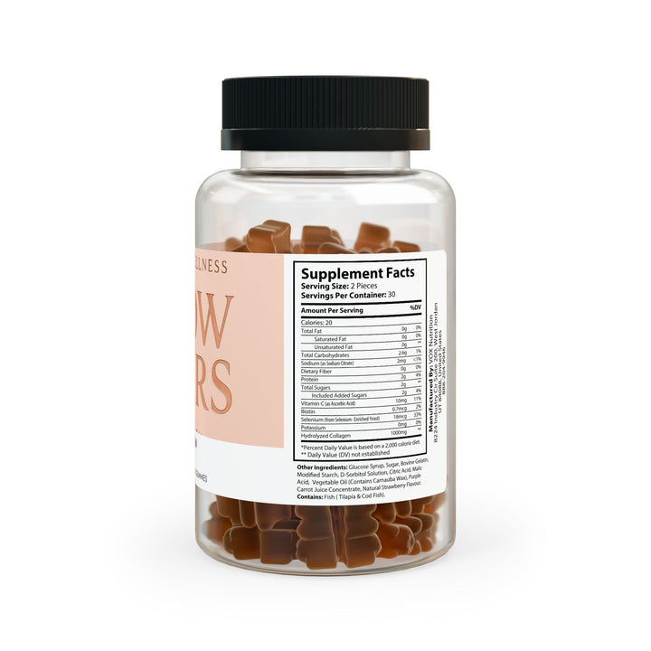 GlowBears™ Collagen Gummies – Beauty from the Inside Out (60 Gummies)